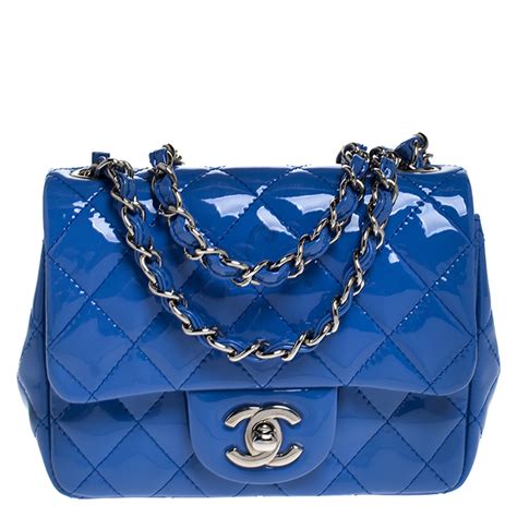 chanel flap bag blue 2019|chanel classic flap bag price.